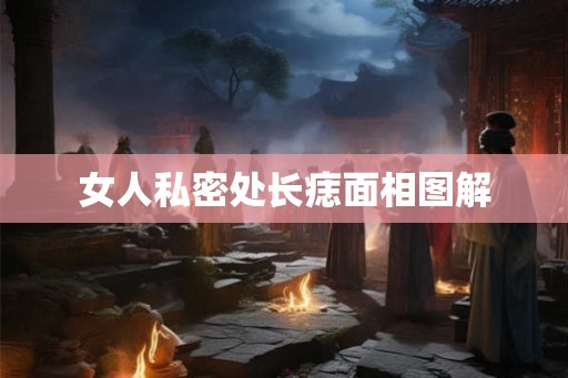 女人私密处长痣面相图解