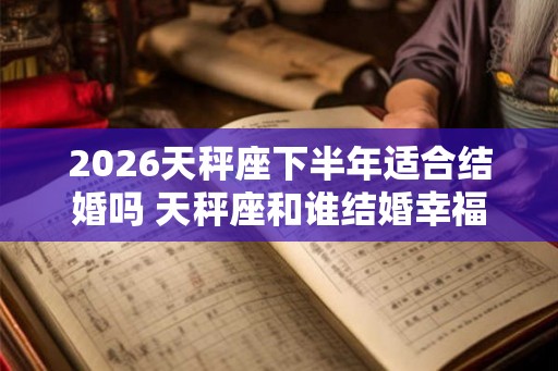 2026天秤座下半年适合结婚吗 天秤座和谁结婚幸福