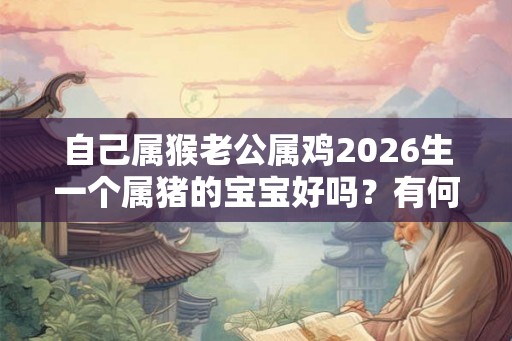 自己属猴老公属鸡2026生一个属猪的宝宝好吗？有何说法？