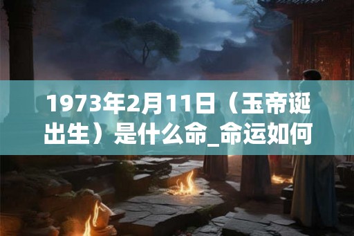 1973年2月11日（玉帝诞出生）是什么命_命运如何