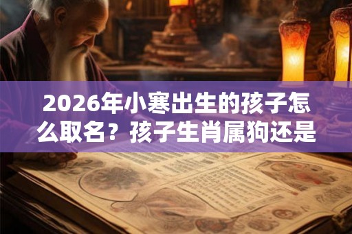 2026年小寒出生的孩子怎么取名？孩子生肖属狗还是属猪？