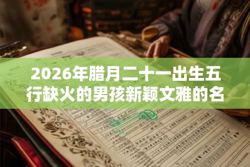 2026年腊月二十一出生五行缺火的男孩新颖文雅的名字 2026年腊月二十一出生五行缺火的男孩新颖文雅的名字