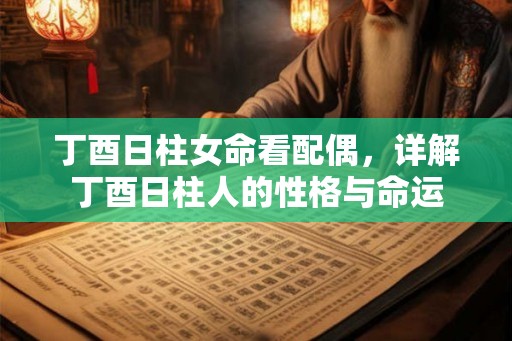 丁酉日柱女命看配偶，详解丁酉日柱人的性格与命运