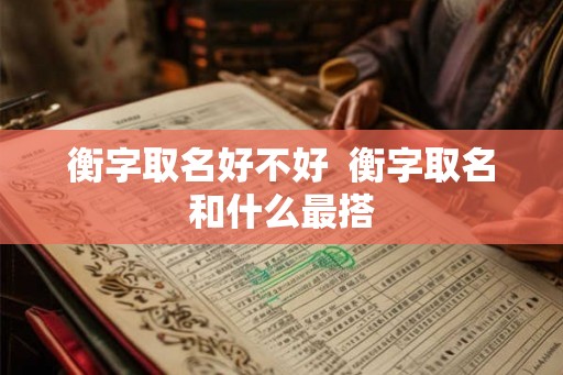 衡字取名好不好  衡字取名和什么最搭