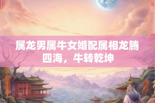 属龙男属牛女婚配属相龙腾四海，牛转乾坤