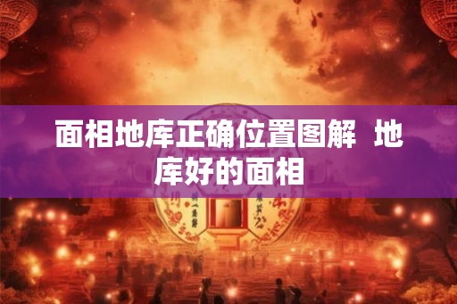 面相地库正确位置图解  地库好的面相