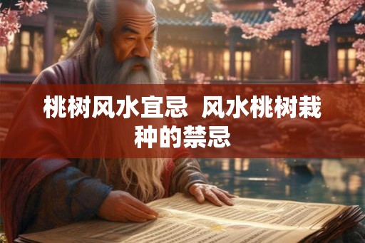 桃树风水宜忌  风水桃树栽种的禁忌