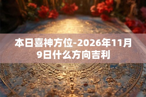 本日喜神方位-2026年11月9日什么方向吉利 本日喜神方位-2026年11月9日什么方向吉利