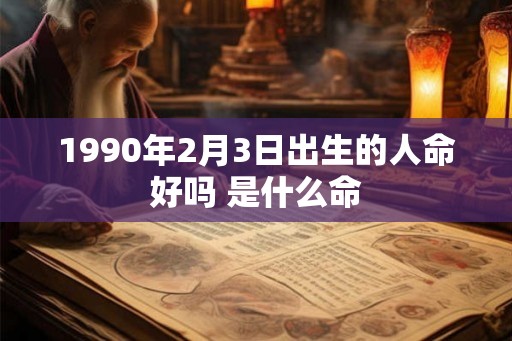 1990年2月3日出生的人命好吗 是什么命 1990年2月3日出生的人命好吗 是什么命