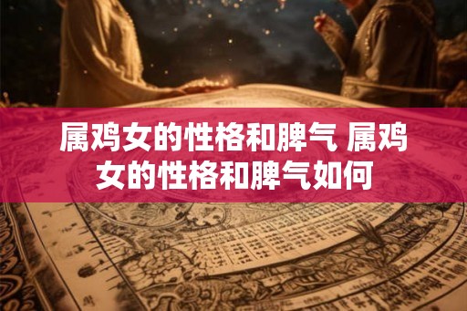 属鸡女的性格和脾气 属鸡女的性格和脾气如何