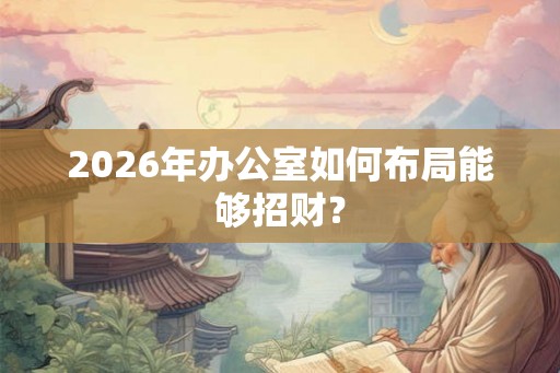 2026年办公室如何布局能够招财? 2026年办公室如何布局能够招财?