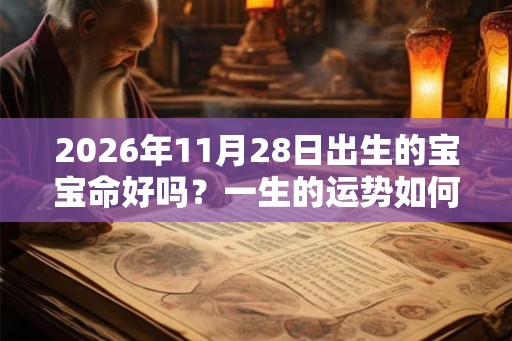 2026年11月28日出生的宝宝命好吗？一生的运势如何