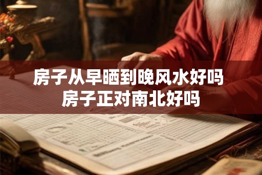 房子从早晒到晚风水好吗 房子正对南北好吗