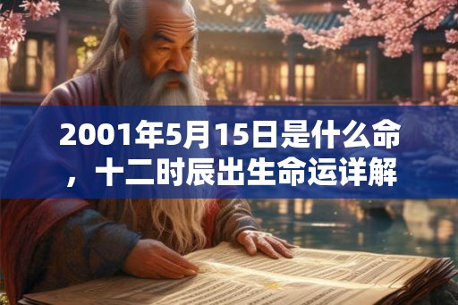 2001年5月15日是什么命,十二时辰出生命运详解 2001年5月15日是什么命,十二时辰出生命运详解