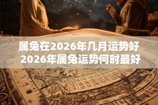 属兔在2026年几月运势好 2026年属兔运势何时最好