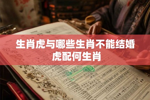 生肖虎与哪些生肖不能结婚 虎配何生肖