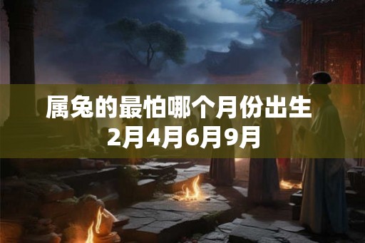 属兔的最怕哪个月份出生 2月4月6月9月
