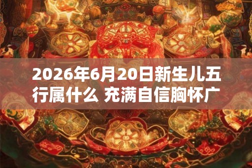2026年6月20日新生儿五行属什么 充满自信胸怀广 2026年6月20日新生儿五行属什么 充满自信胸怀广