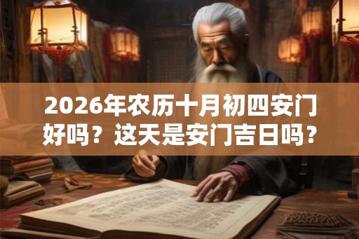 2026年农历十月初四安门好吗？这天是安门吉日吗？