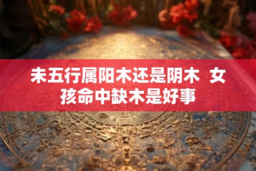 未五行属阳木还是阴木  女孩命中缺木是好事