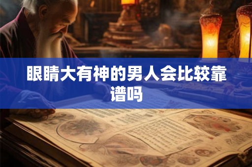 眼睛大有神的男人会比较靠谱吗