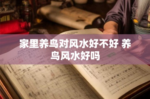 家里养鸟对风水好不好 养鸟风水好吗