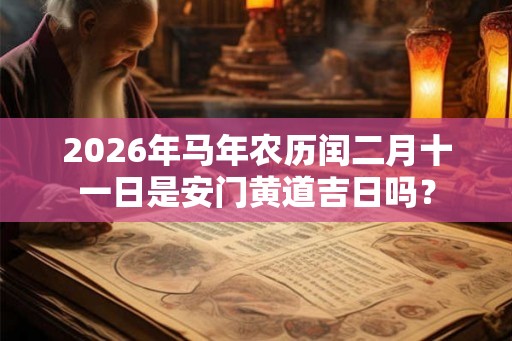 2026年马年农历闰二月十一日是安门黄道吉日吗？