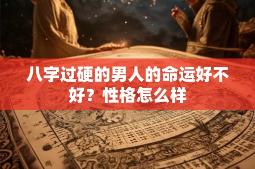 八字过硬的男人的命运好不好？性格怎么样