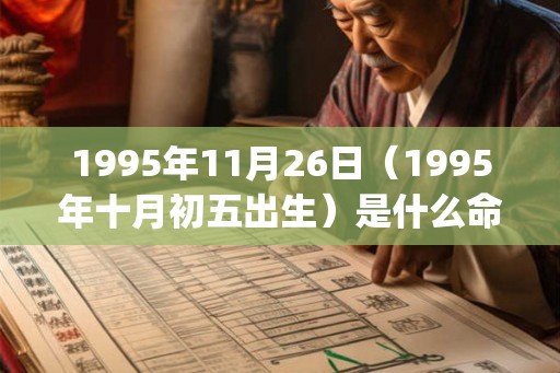 1995年11月26日（1995年十月初五出生）是什么命_命运如何