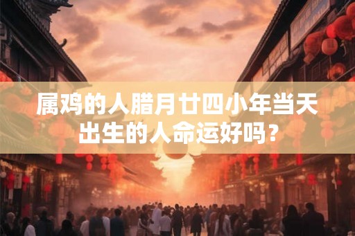 属鸡的人腊月廿四小年当天出生的人命运好吗？