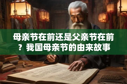 母亲节在前还是父亲节在前?我国母亲节的由来故事 母亲节在前还是父亲节在前?我国母亲节的由来故事