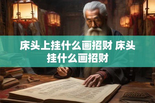 床头上挂什么画招财 床头挂什么画招财