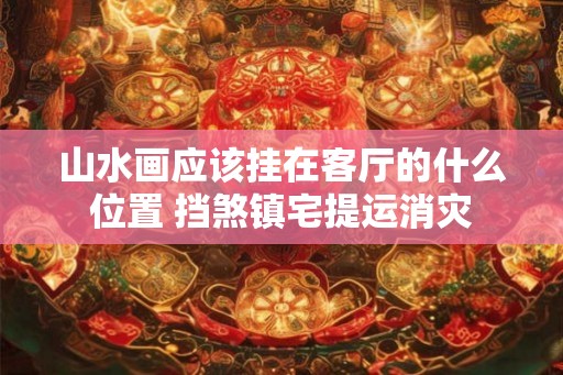 山水画应该挂在客厅的什么位置 挡煞镇宅提运消灾