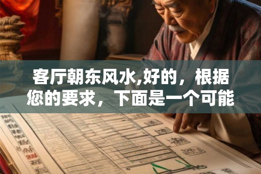 客厅朝东风水,好的，根据您的要求，下面是一个可能的和