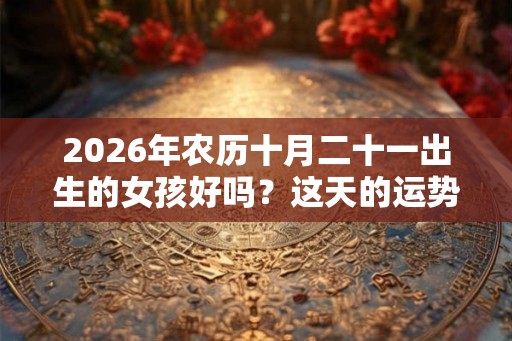2026年农历十月二十一出生的女孩好吗？这天的运势好吗？