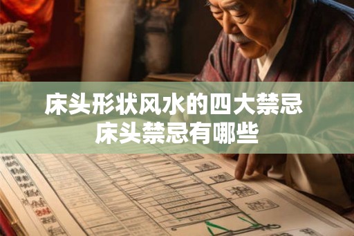 床头形状风水的四大禁忌 床头禁忌有哪些
