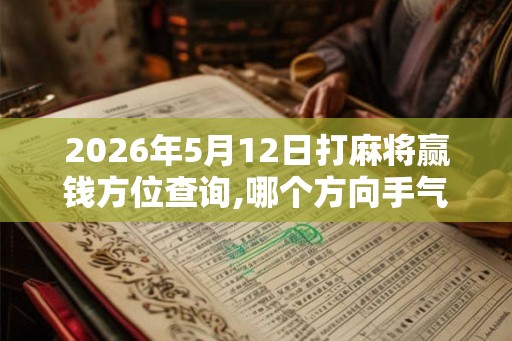 2026年5月12日打麻将赢钱方位查询,哪个方向手气佳