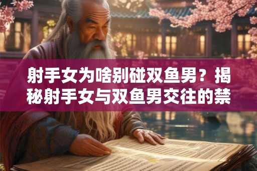 射手女为啥别碰双鱼男？揭秘射手女与双鱼男交往的禁忌