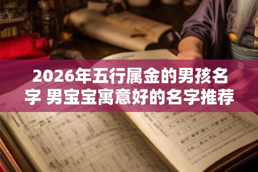 2026年五行属金的男孩名字 男宝宝寓意好的名字推荐 2026年五行属金的男孩名字 男宝宝寓意好的名字推荐