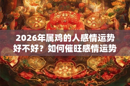2026年属鸡的人感情运势好不好?如何催旺感情运势? 2026年属鸡的人感情运势好不好?如何催旺感情运势?
