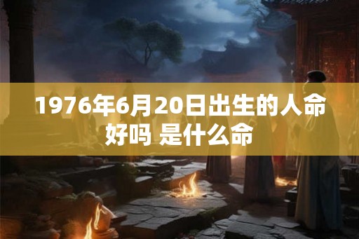 1976年6月20日出生的人命好吗 是什么命