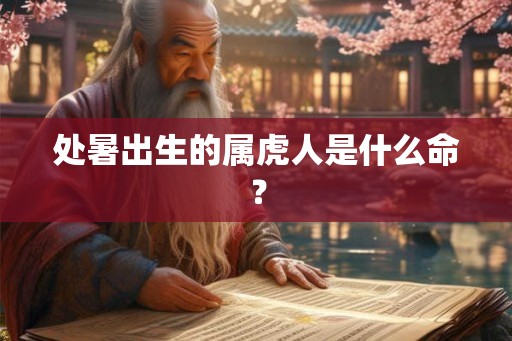 处暑出生的属虎人是什么命？