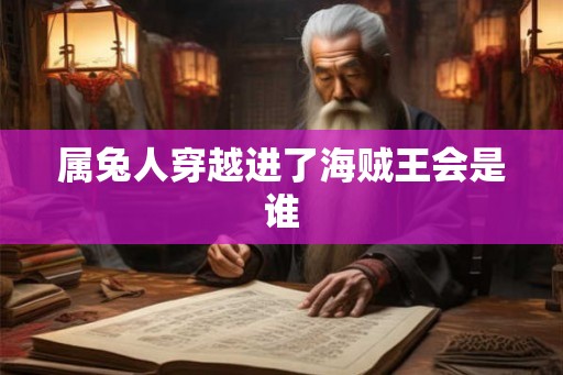 属兔人穿越进了海贼王会是谁