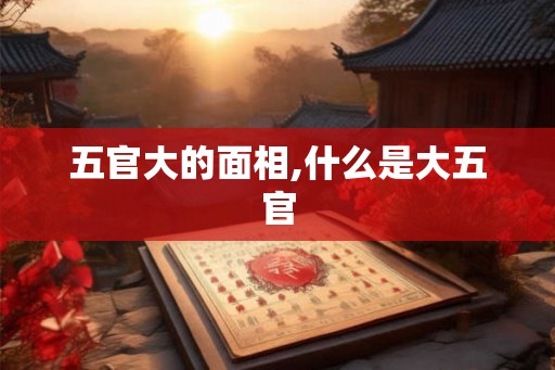 五官大的面相,什么是大五官 五官大的面相,什么是大五官
