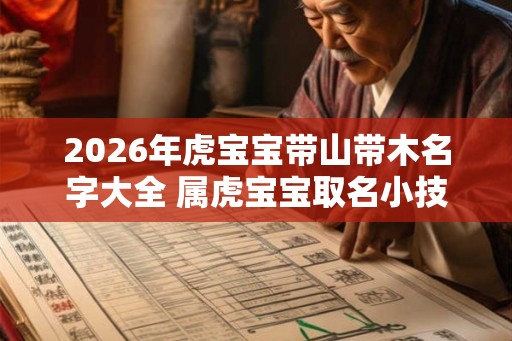 2026年虎宝宝带山带木名字大全 属虎宝宝取名小技巧