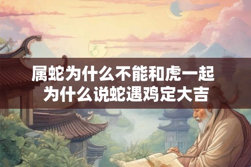 属蛇为什么不能和虎一起 为什么说蛇遇鸡定大吉