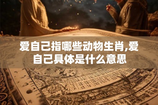 爱自己指哪些动物生肖,爱自己具体是什么意思 爱自己指哪些动物生肖,爱自己具体是什么意思
