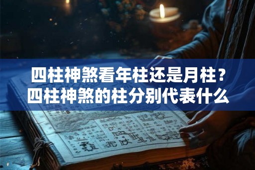 四柱神煞看年柱还是月柱？四柱神煞的柱分别代表什么？
