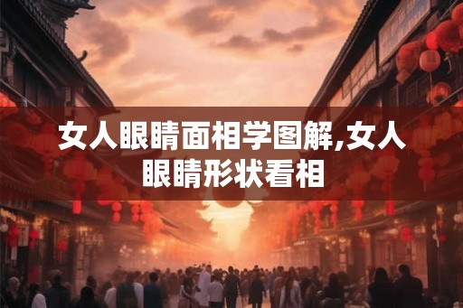 女人眼睛面相学图解,女人眼睛形状看相 女人眼睛面相学图解,女人眼睛形状看相