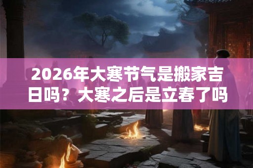 2026年大寒节气是搬家吉日吗？大寒之后是立春了吗？